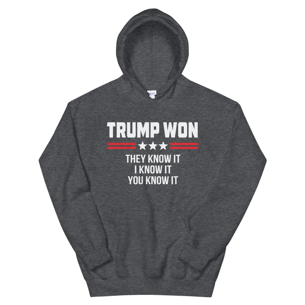 TRUMP WON Unisex Hoodie