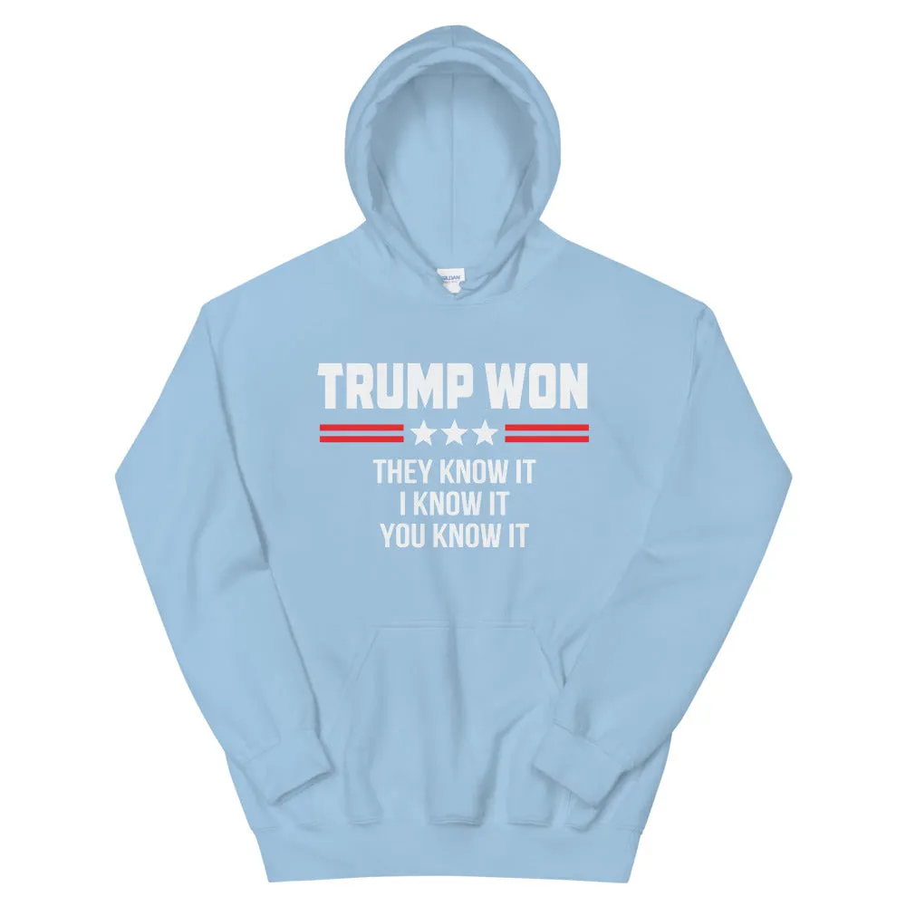 TRUMP WON Unisex Hoodie
