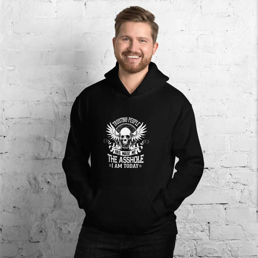 Trusting People Has - Skull Hoodie - up to 5XL