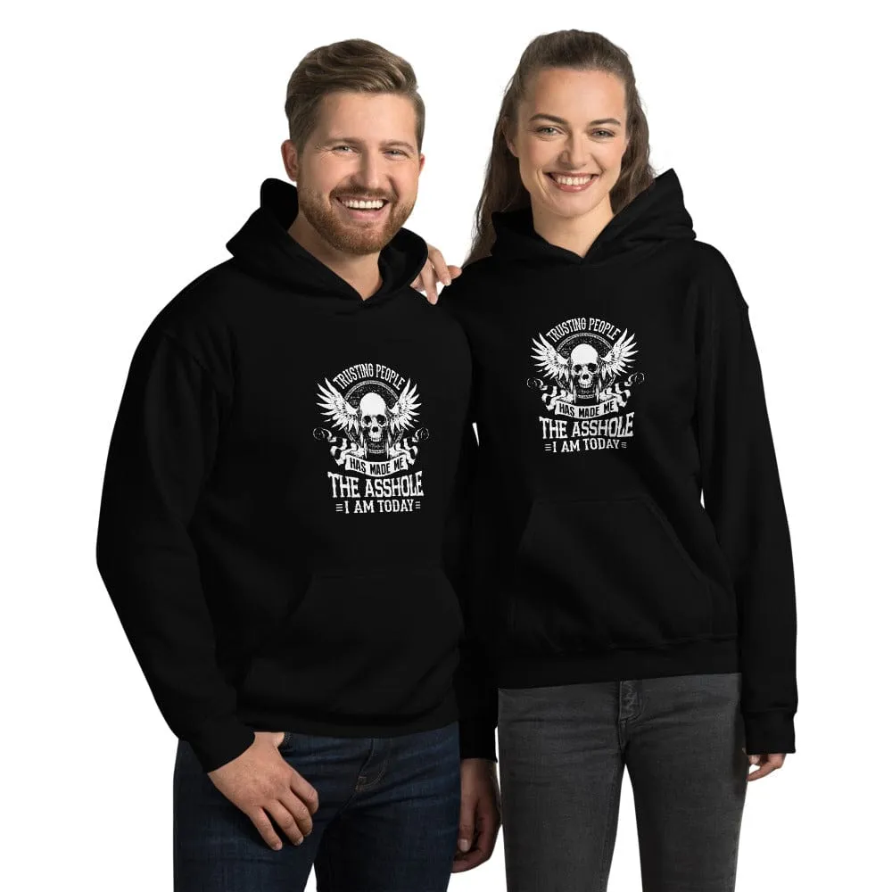 Trusting People Has - Skull Hoodie - up to 5XL