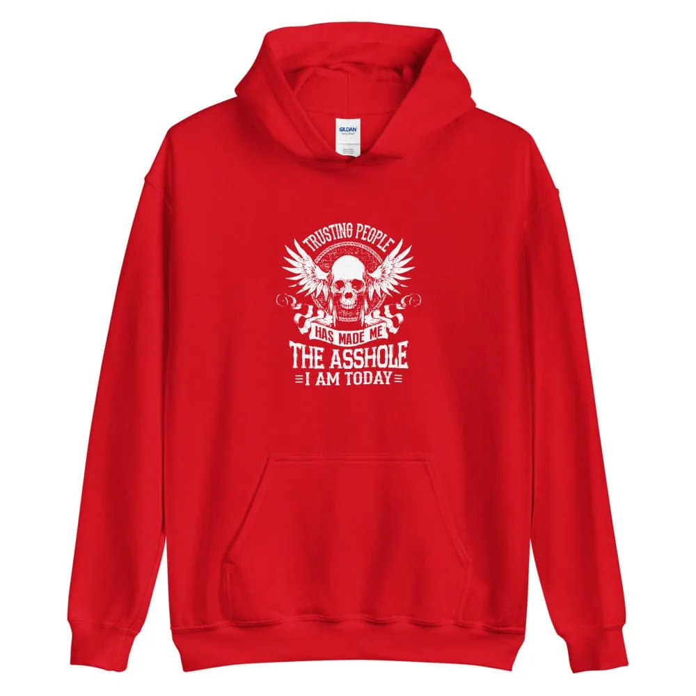 Trusting People Has - Skull Hoodie - up to 5XL