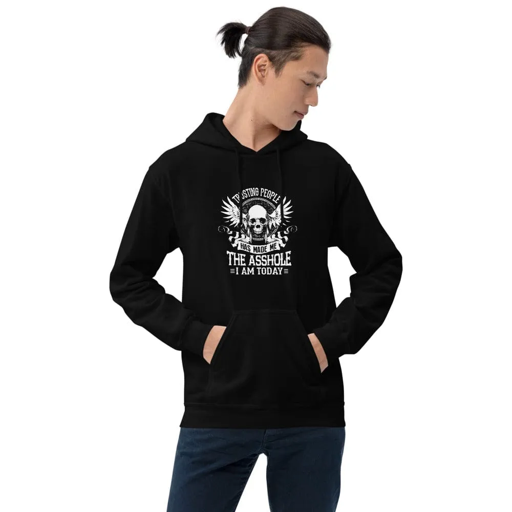 Trusting People Has - Skull Hoodie - up to 5XL