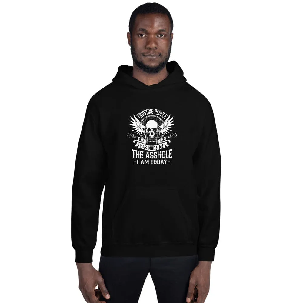Trusting People Has - Skull Hoodie - up to 5XL
