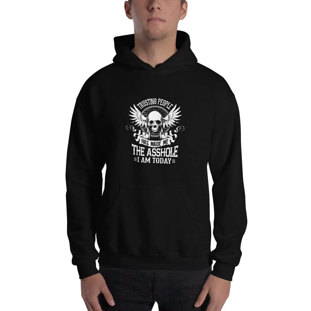Trusting People Has - Skull Hoodie - up to 5XL