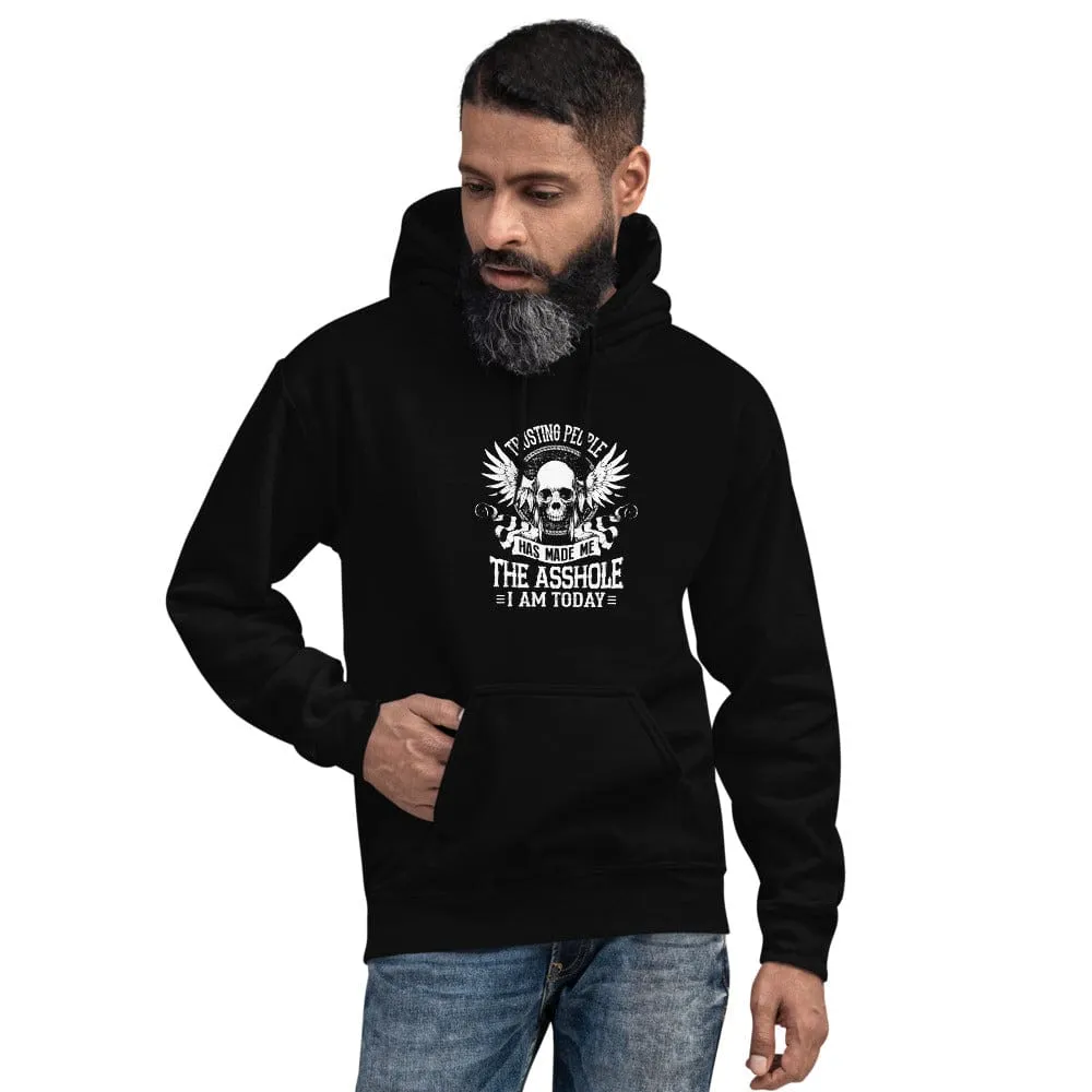 Trusting People Has - Skull Hoodie - up to 5XL