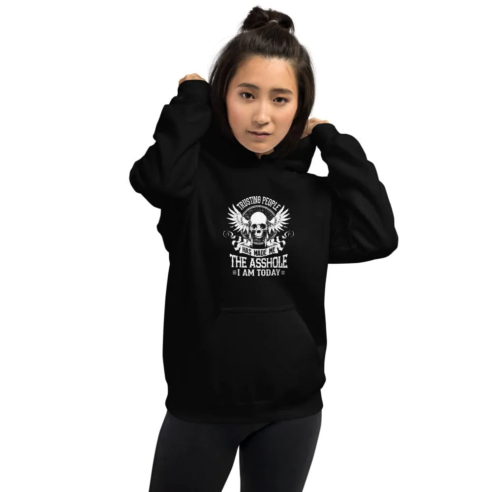 Trusting People Has - Skull Hoodie - up to 5XL
