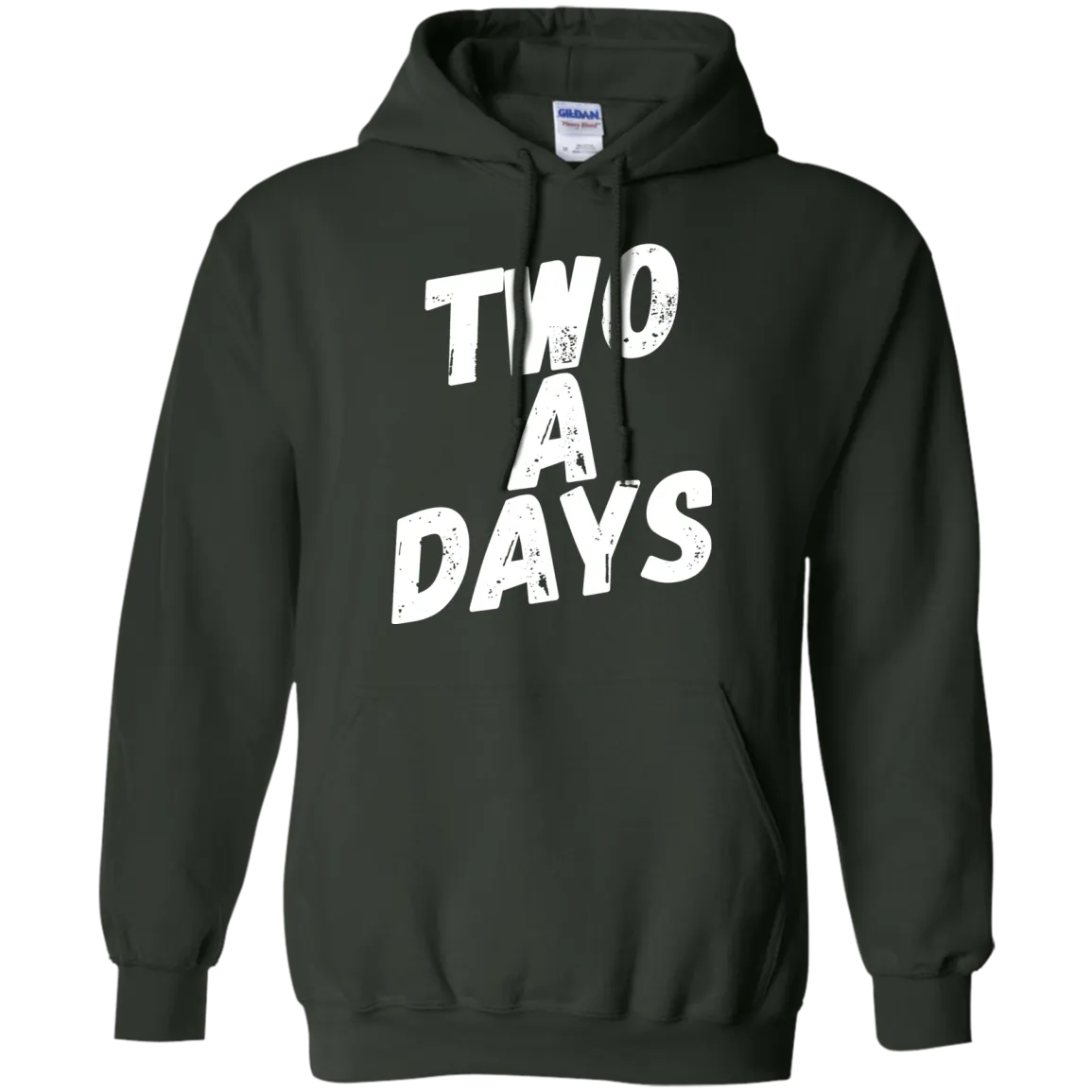 Two a Days are brutal.  But can you wear this hoodie?