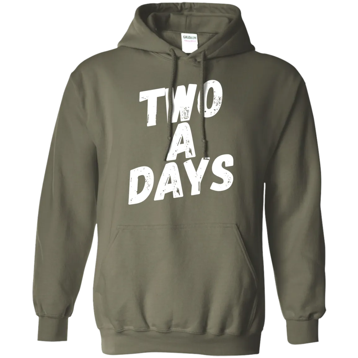 Two a Days are brutal.  But can you wear this hoodie?