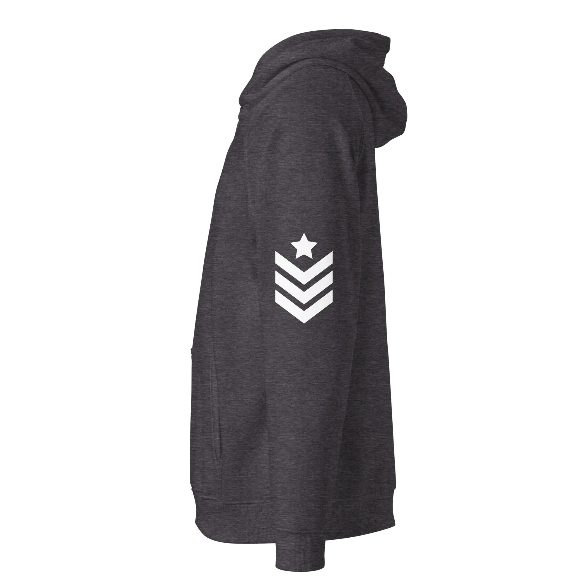 Unisex eco raglan hoodie Army
