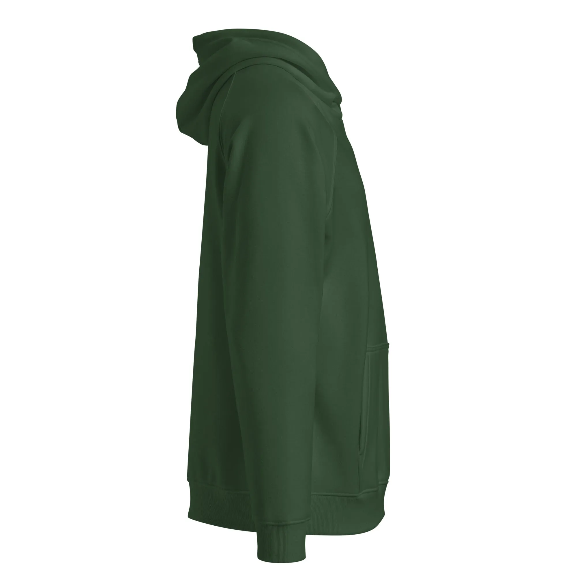 Unisex eco raglan hoodie Army