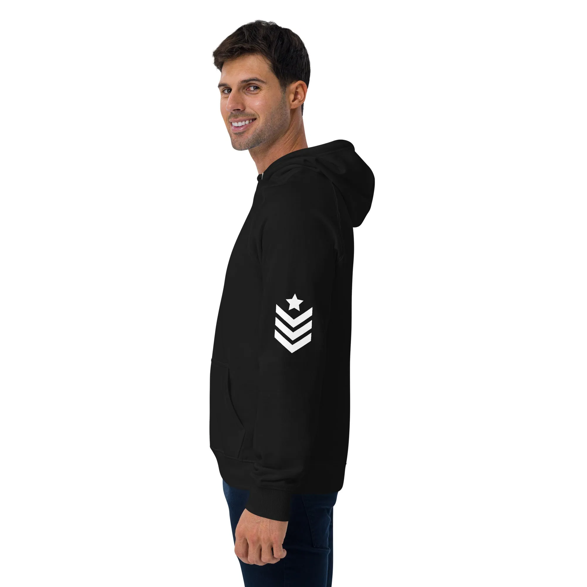 Unisex eco raglan hoodie Army