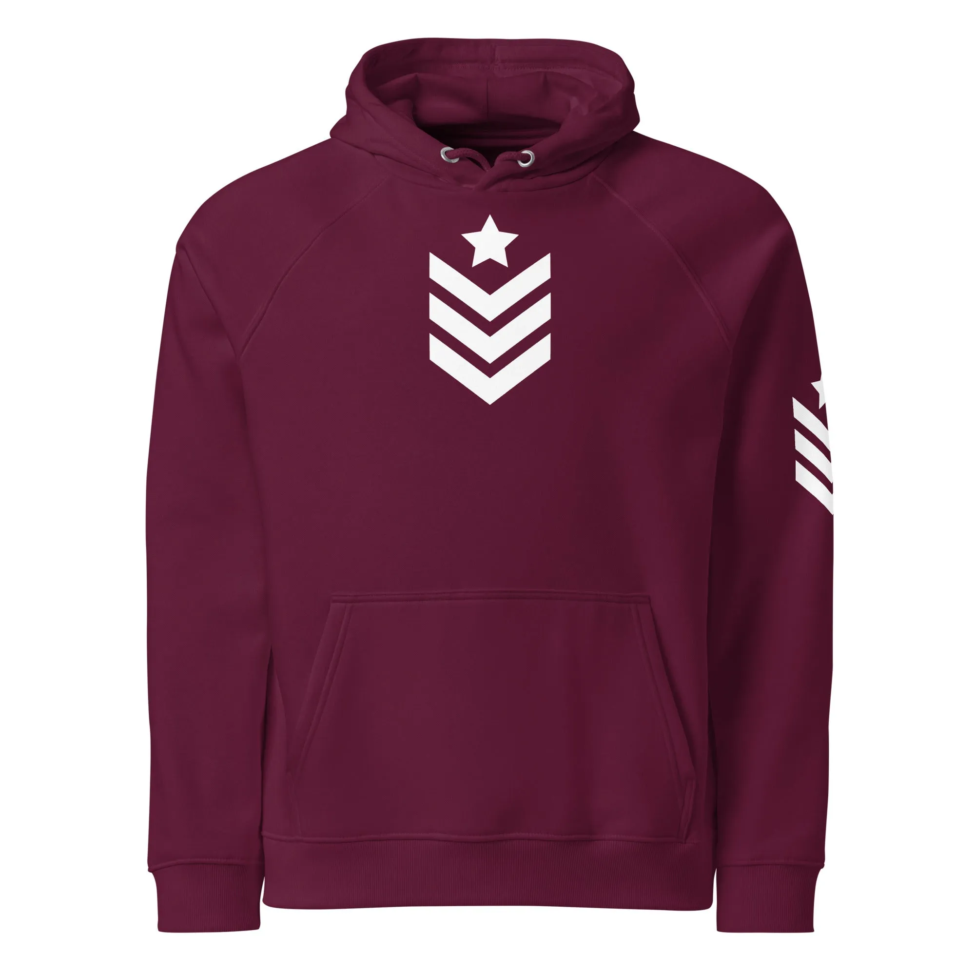 Unisex eco raglan hoodie Army
