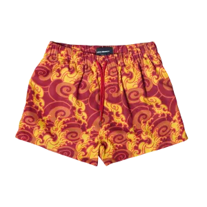 [UNISEX] GUY LE TATOOER X LOCO MOSQUITO "FIRE IS WATER" SHORTS