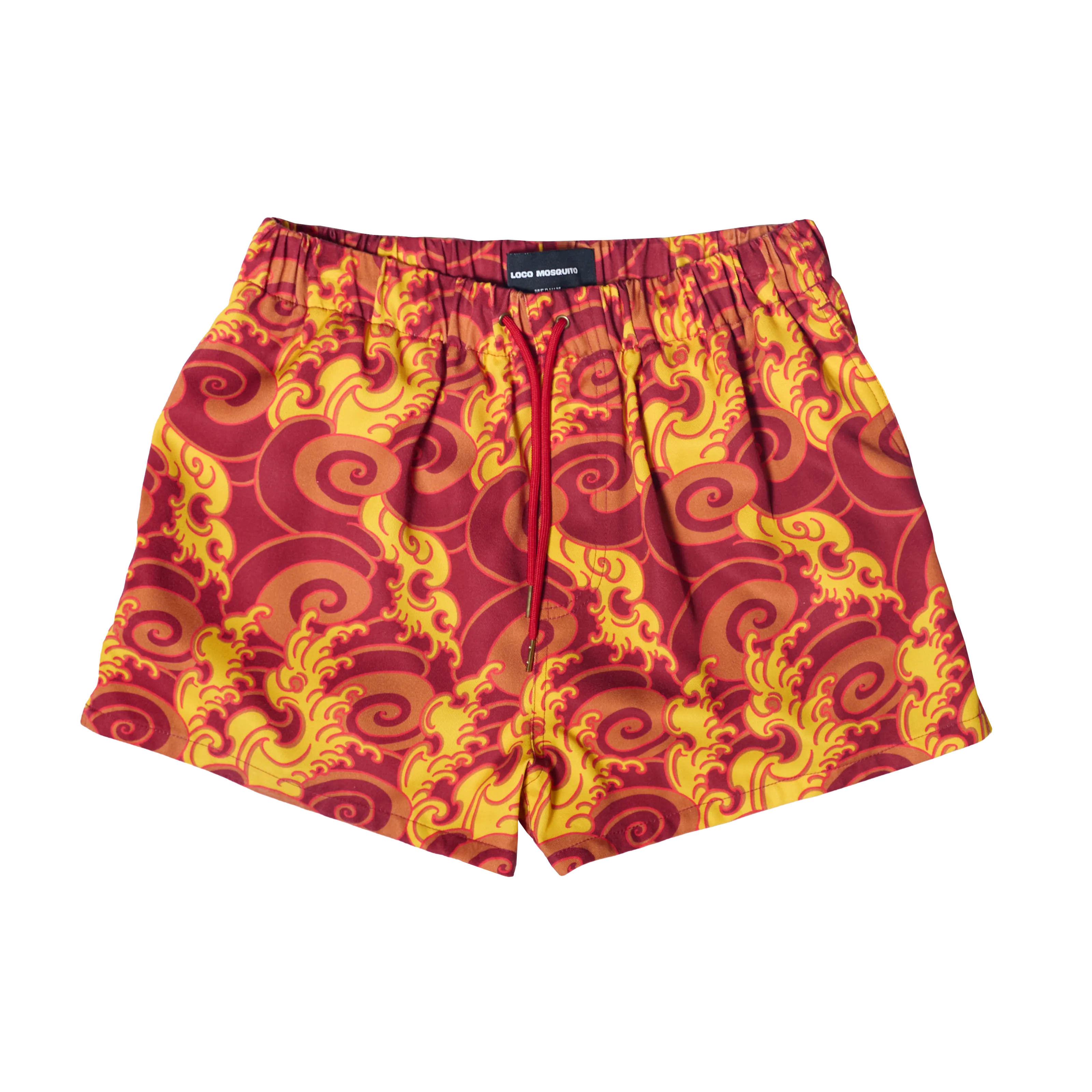 [UNISEX] GUY LE TATOOER X LOCO MOSQUITO "FIRE IS WATER" SHORTS