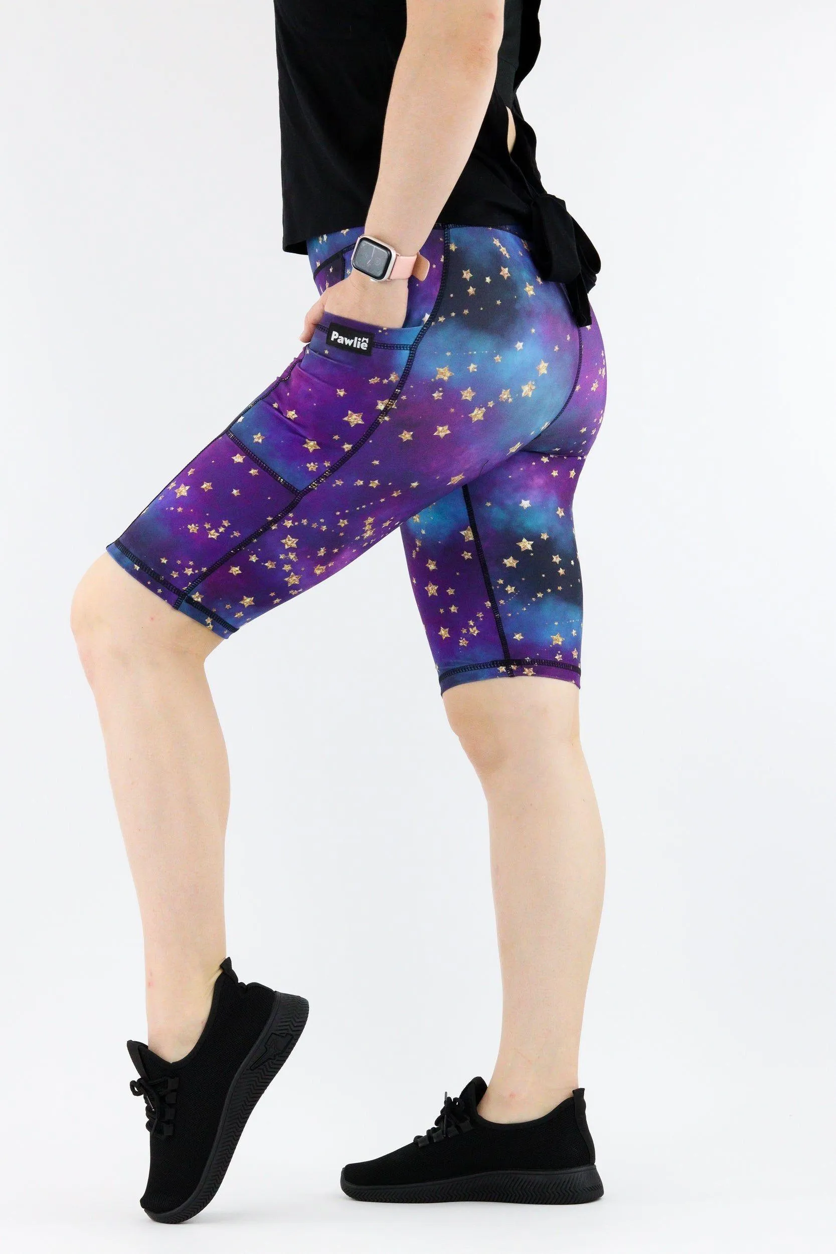 Universe Shimmer - Hybrid 1.0 - Leg Pockets - Long Shorts