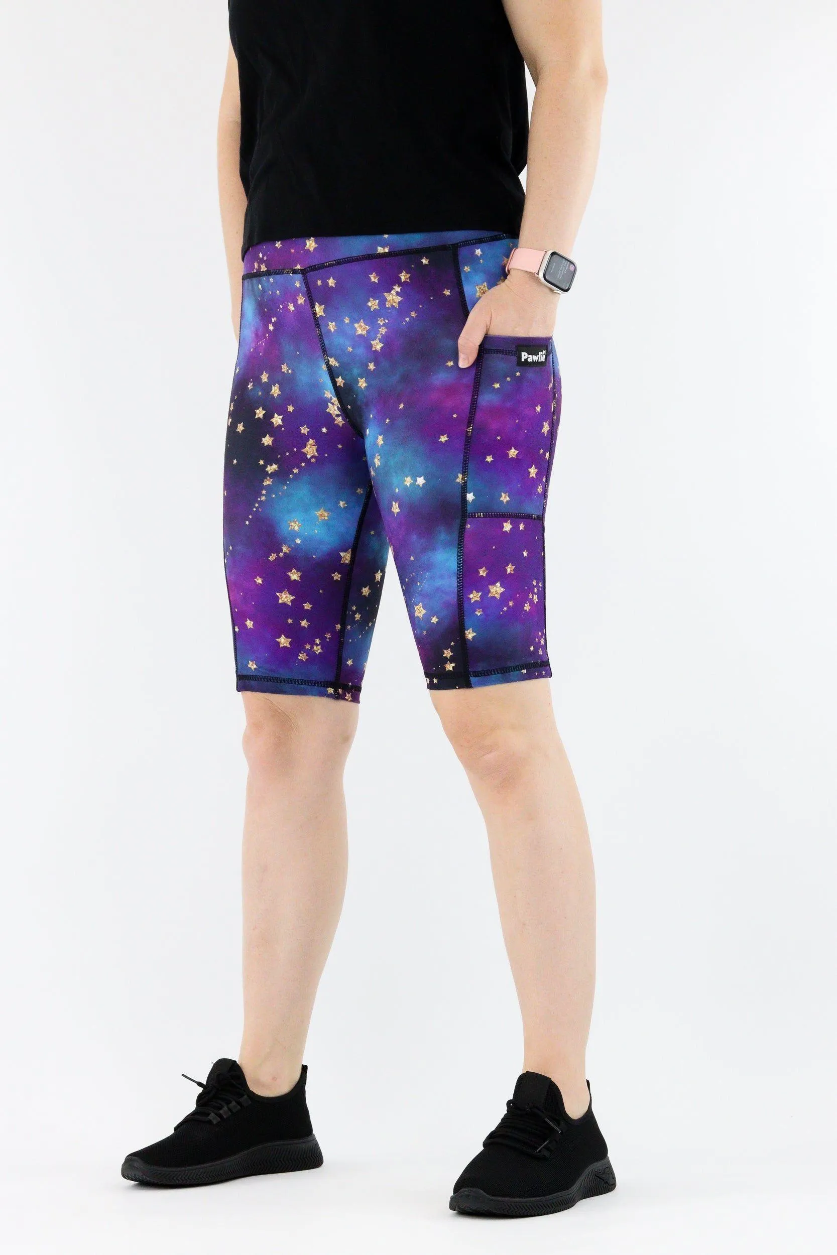 Universe Shimmer - Hybrid 1.0 - Leg Pockets - Long Shorts
