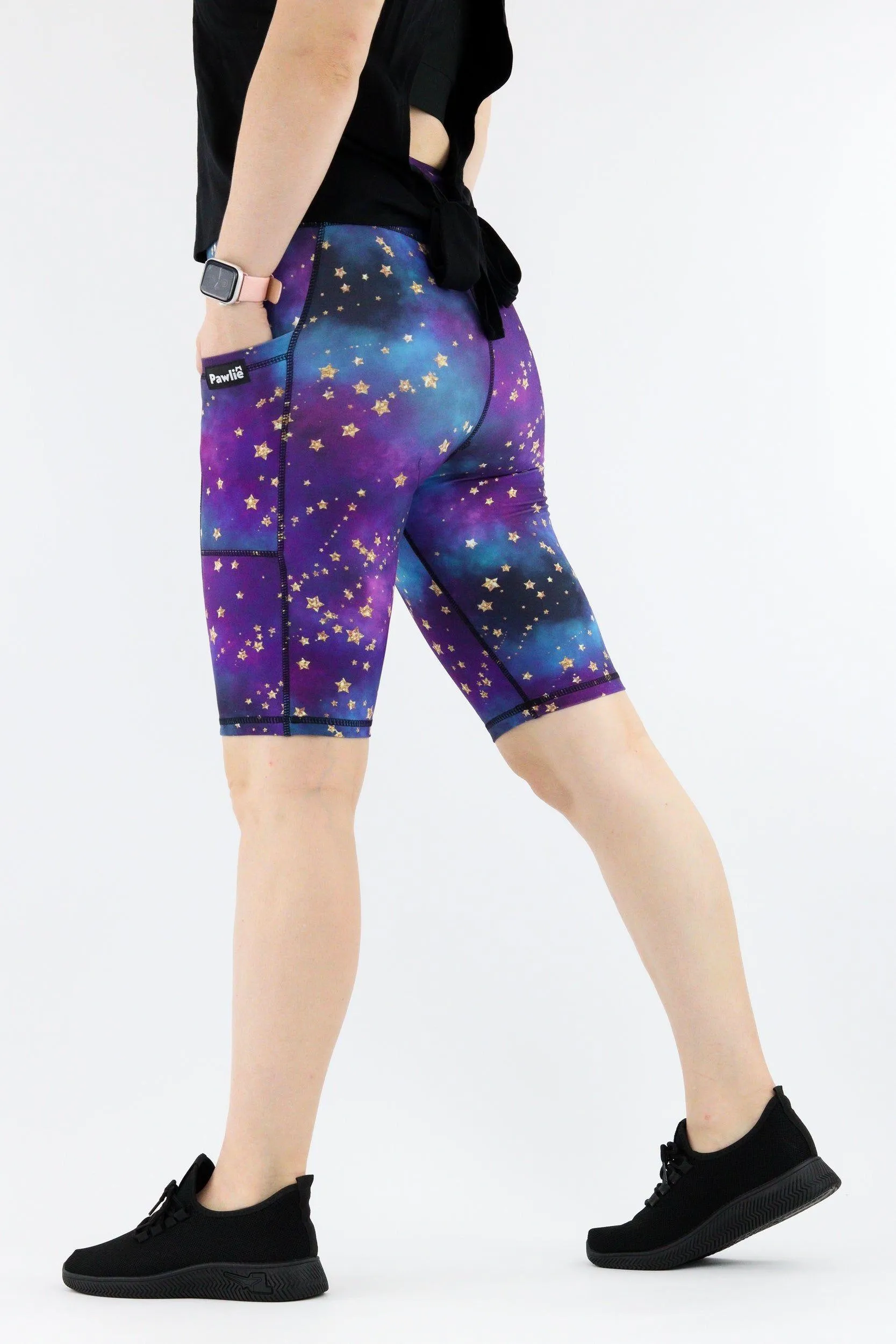 Universe Shimmer - Hybrid 1.0 - Leg Pockets - Long Shorts