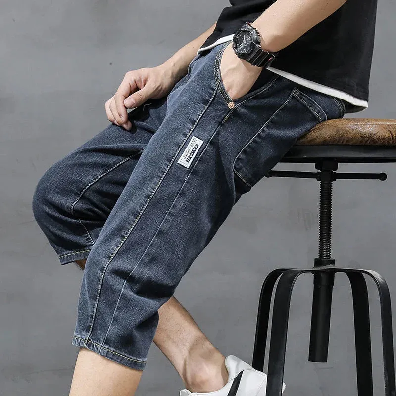 UrbanDenim Denim Shorts für Jungen in Schwarz