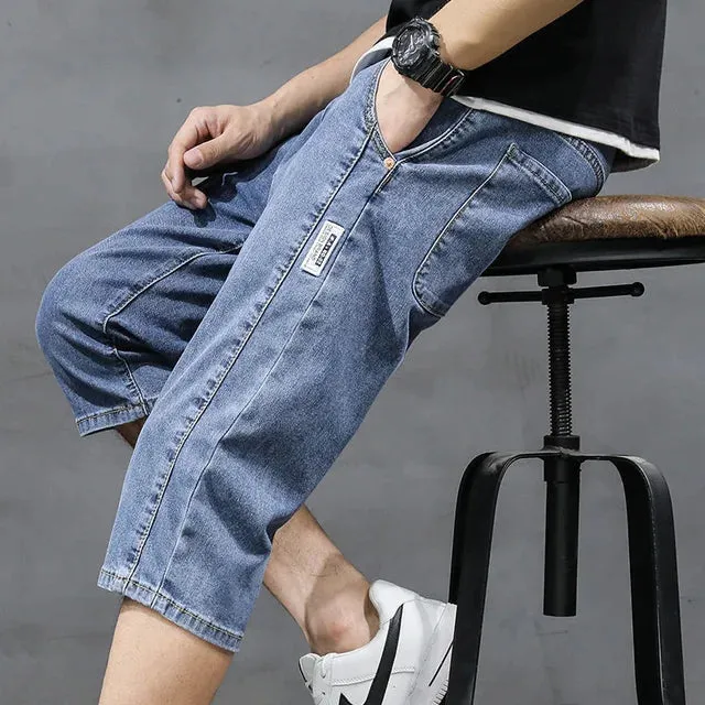 UrbanDenim Denim Shorts für Jungen in Schwarz