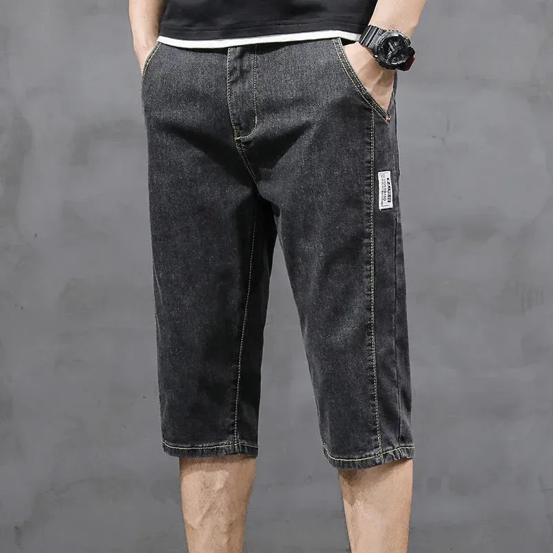 UrbanDenim Denim Shorts für Jungen in Schwarz