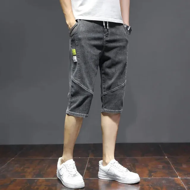 UrbanDenim Denim Shorts für Jungen in Schwarz