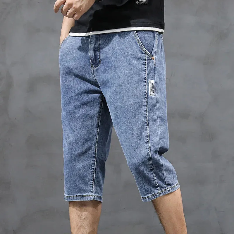 UrbanDenim Denim Shorts für Jungen in Schwarz