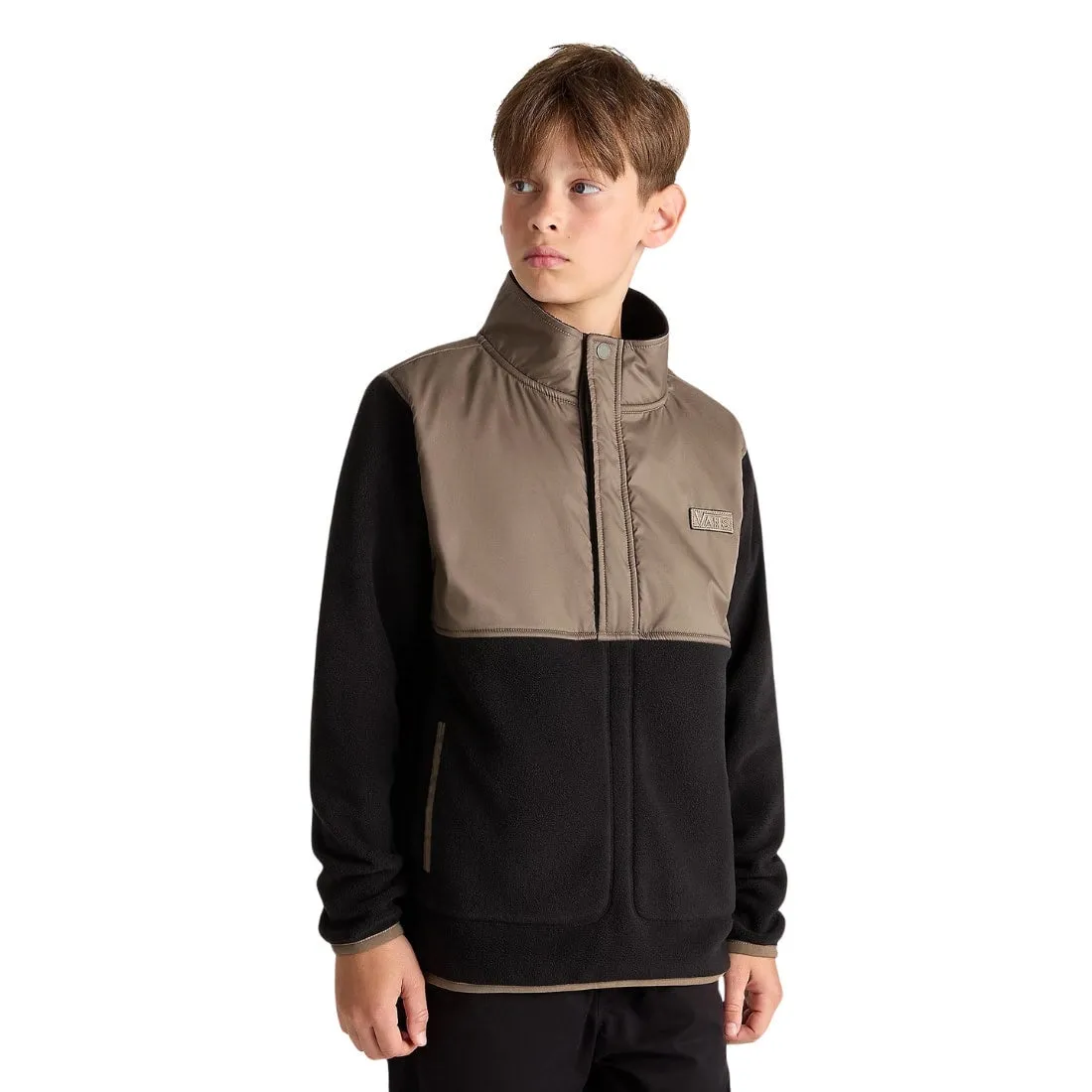 Vans Boys Ranford Polar Fleece - Black/Bungee Cord