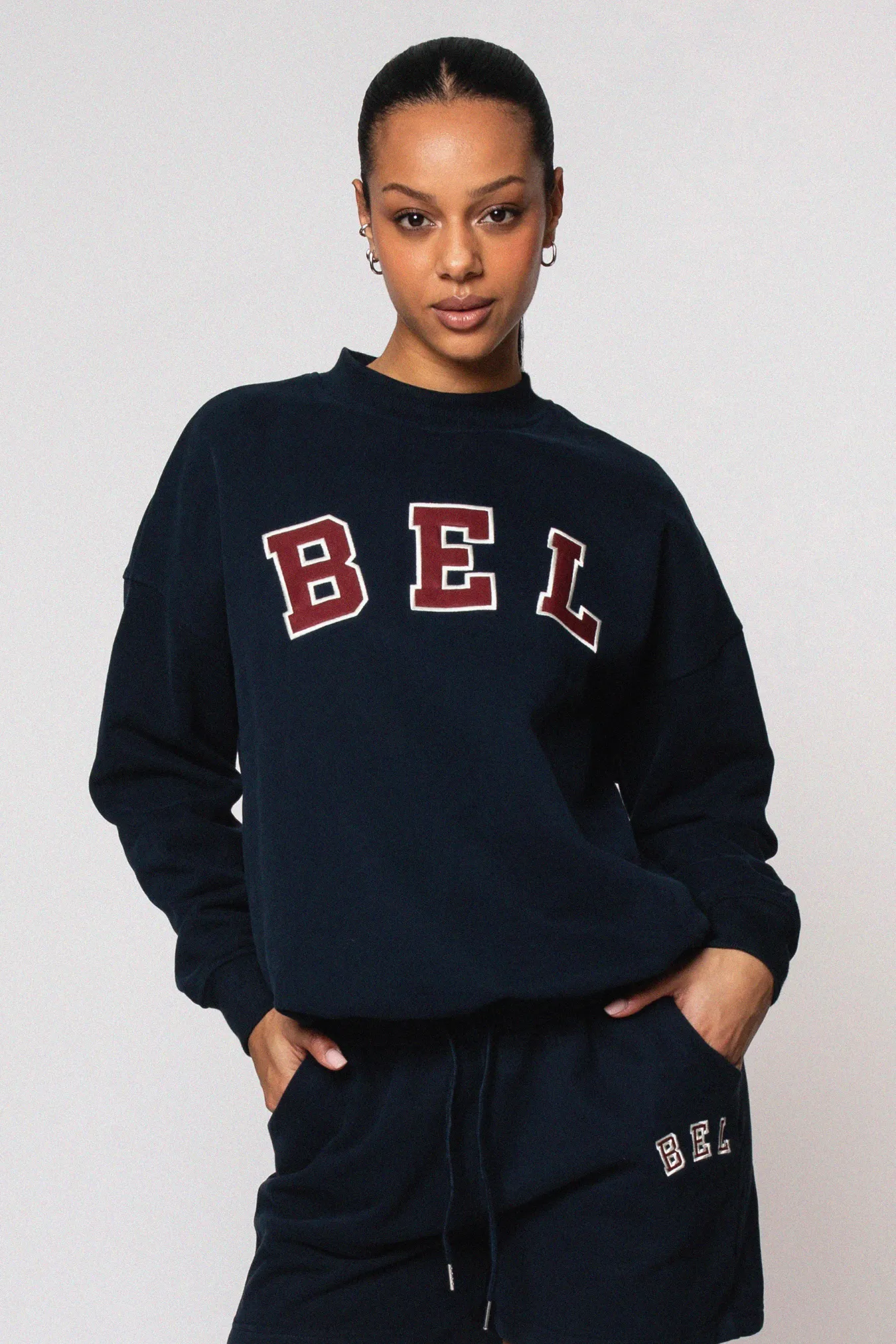 Varsity Sweatshirt Navy