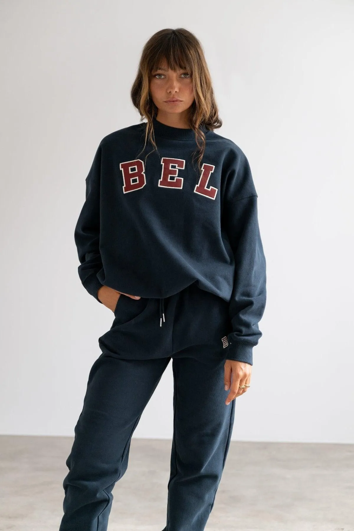 Varsity Sweatshirt Navy