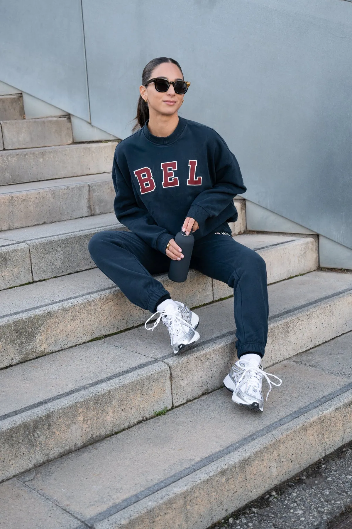 Varsity Sweatshirt Navy