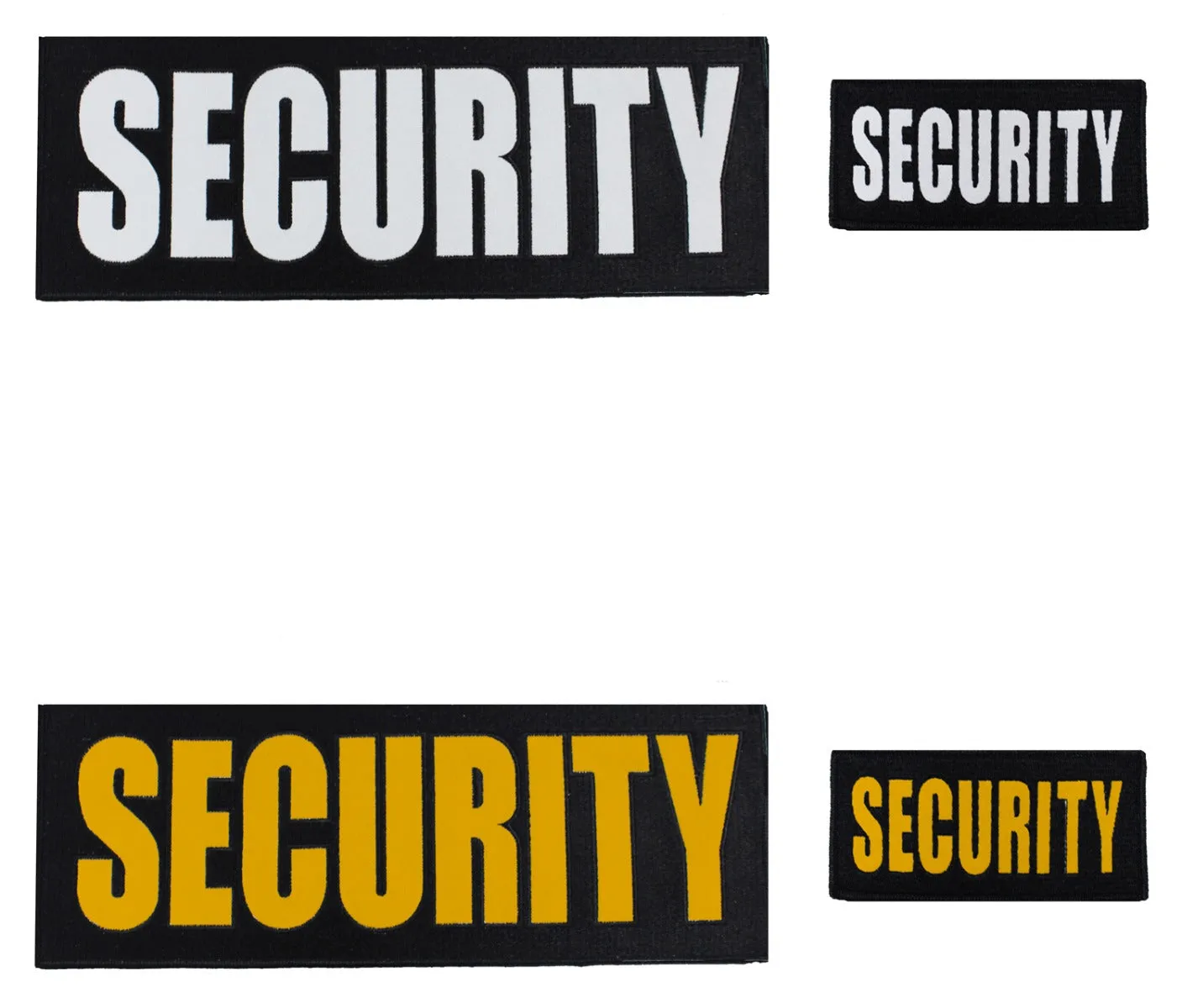 WATCH-GUARD BOMBER JACKET (BLACK) WITH REFLECTIVE SECURITY ID