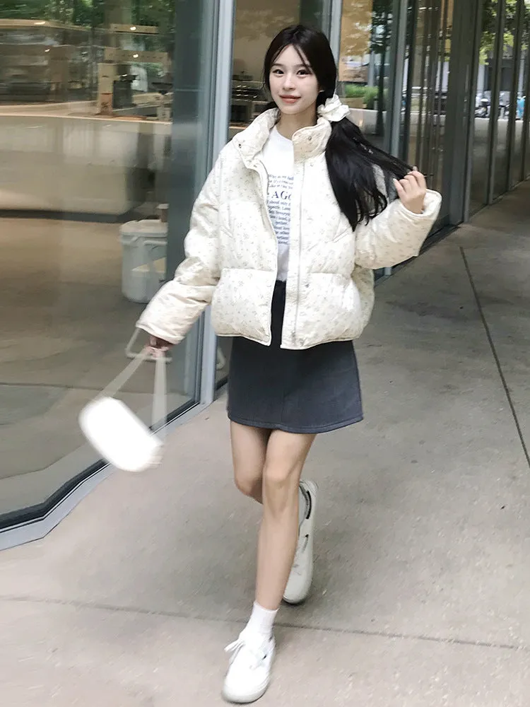 Waterproof and Windproof Padded Puffer Jacket for Women