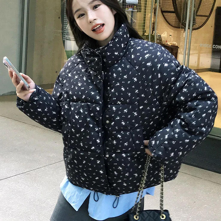 Waterproof and Windproof Padded Puffer Jacket for Women