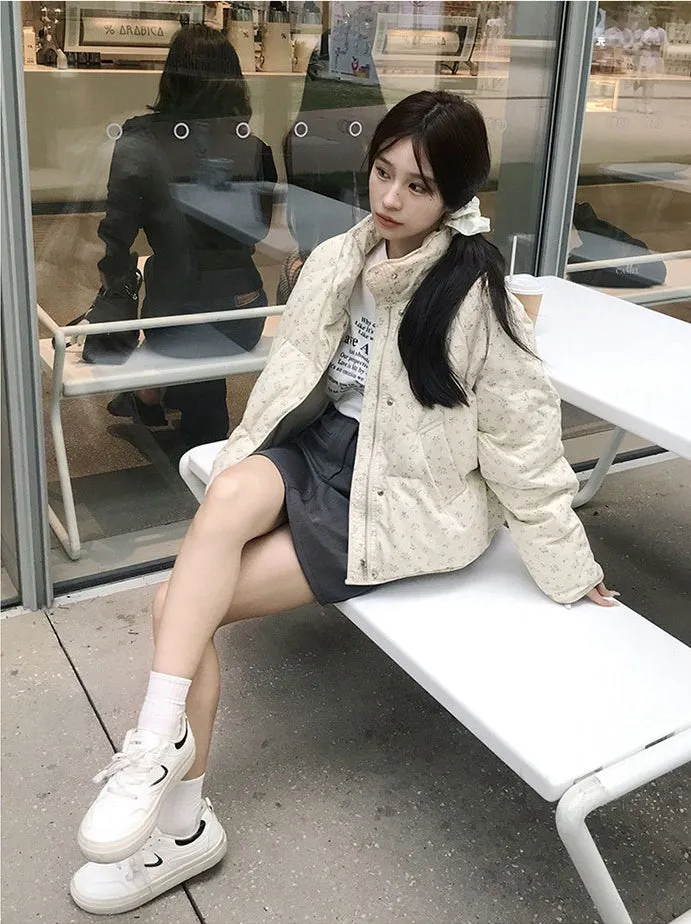 Waterproof and Windproof Padded Puffer Jacket for Women