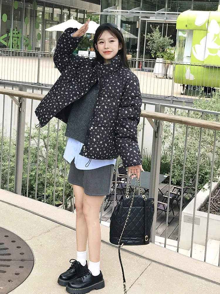 Waterproof and Windproof Padded Puffer Jacket for Women
