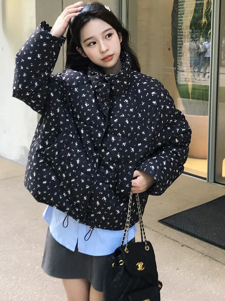 Waterproof and Windproof Padded Puffer Jacket for Women