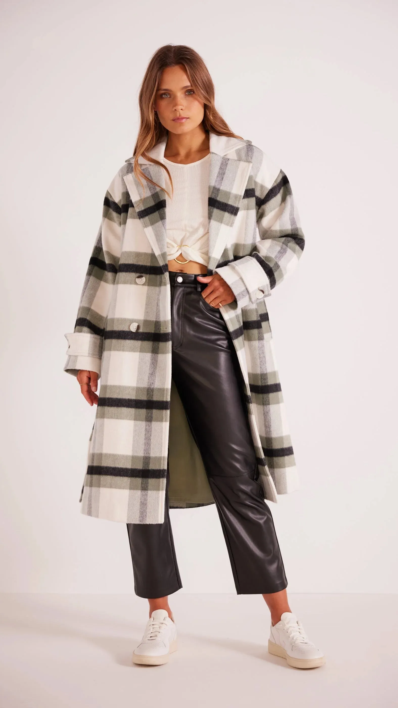 Watson Check Coat