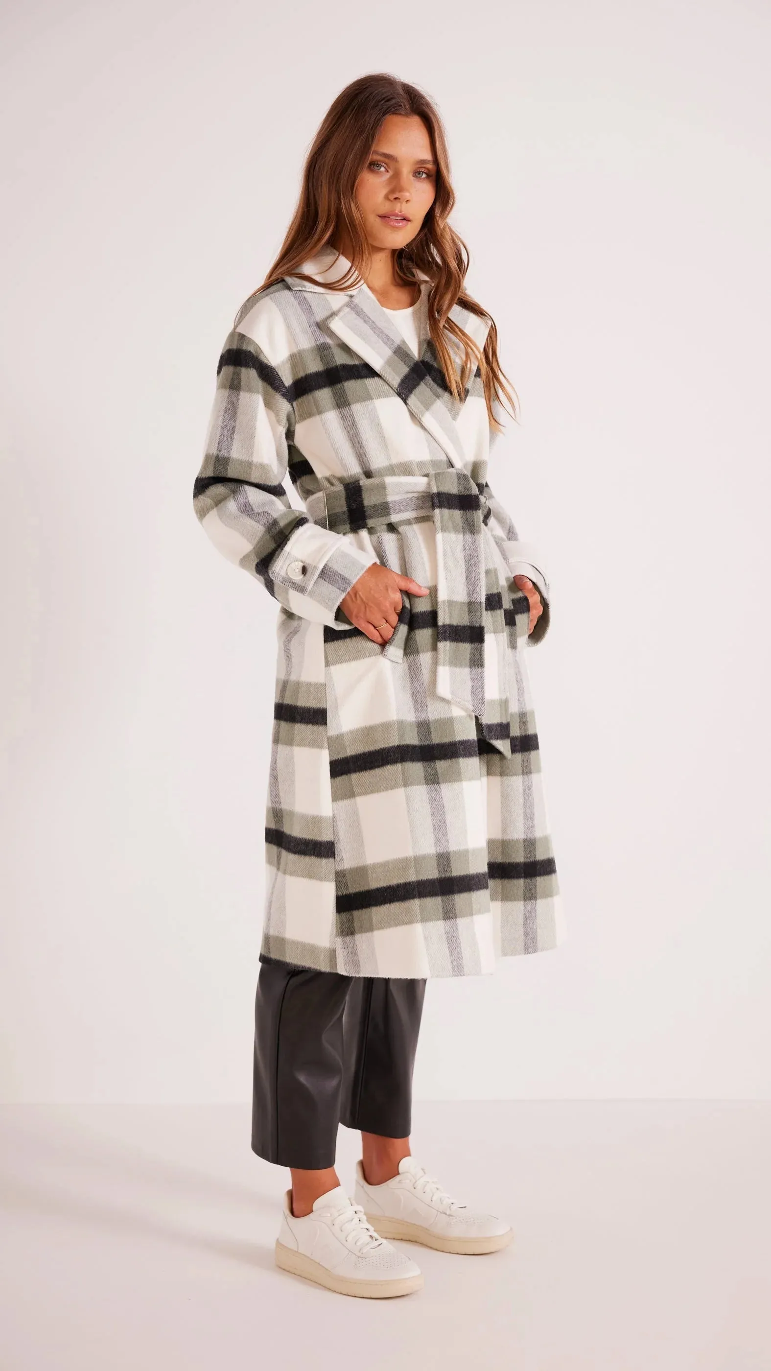 Watson Check Coat