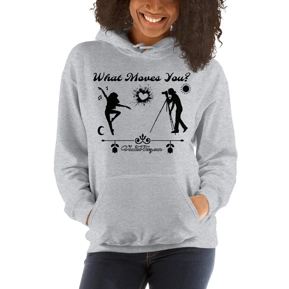 What Moves You Heavy Unisex Hoodie