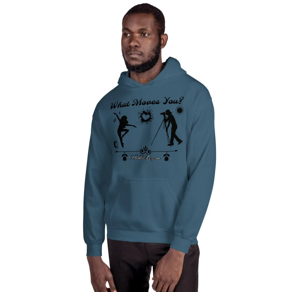 What Moves You Heavy Unisex Hoodie