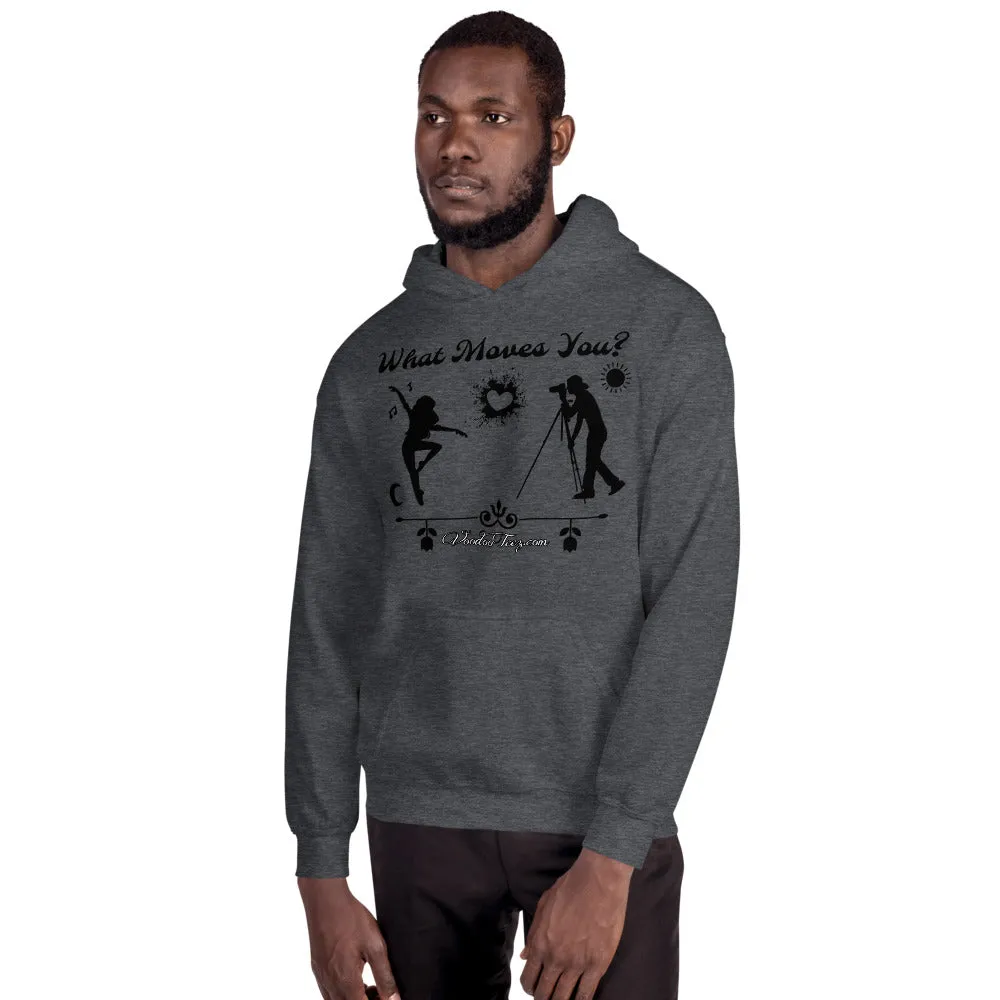 What Moves You Heavy Unisex Hoodie