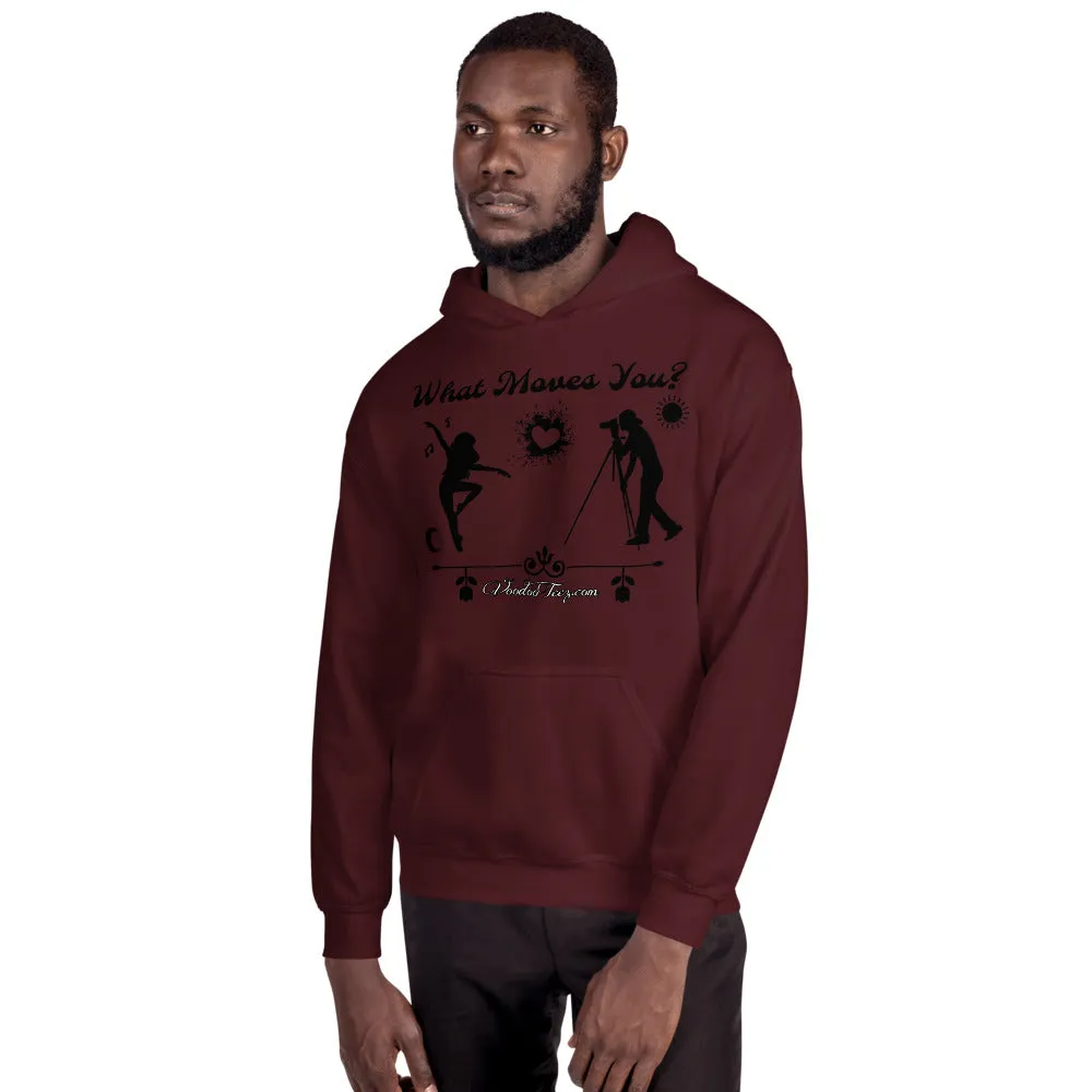 What Moves You Heavy Unisex Hoodie