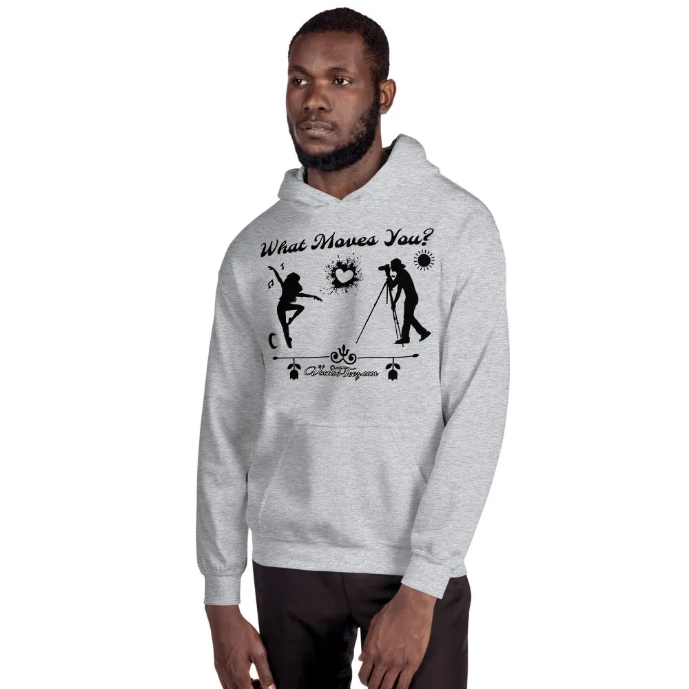 What Moves You Heavy Unisex Hoodie