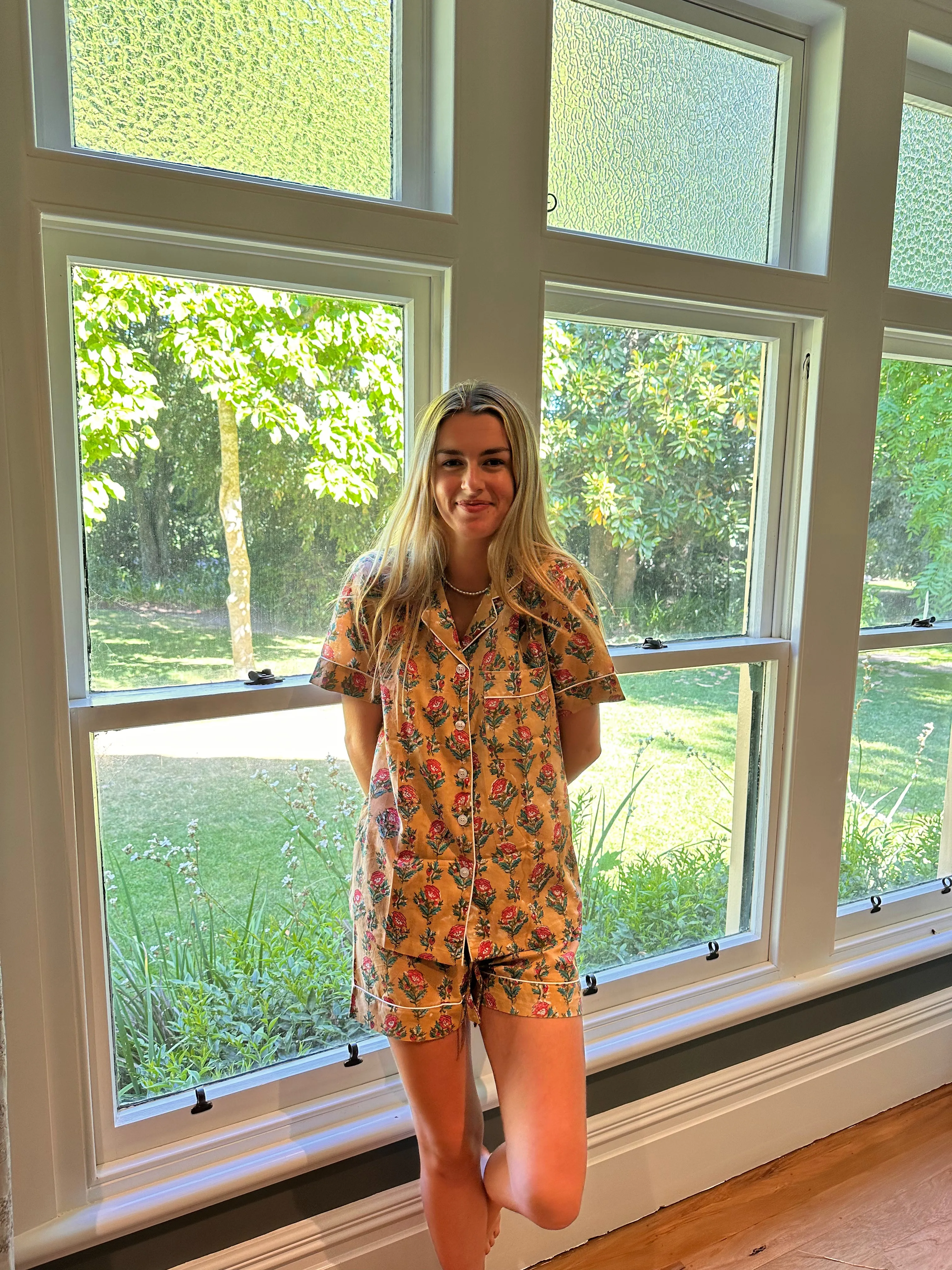 Whispering Lotus Short Pyjama Set