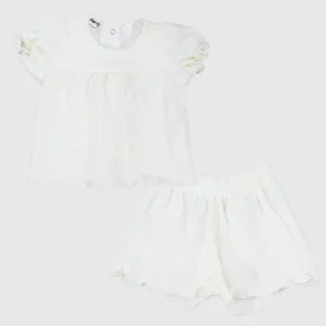 White 2-Piece Outfit Set
