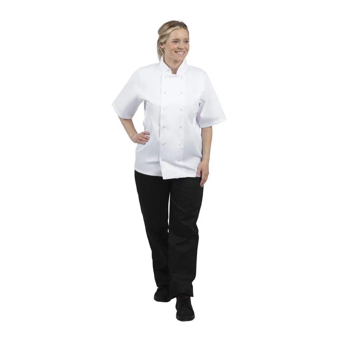 Whites Boston Unisex Chef Jacket White S (5 Pack)