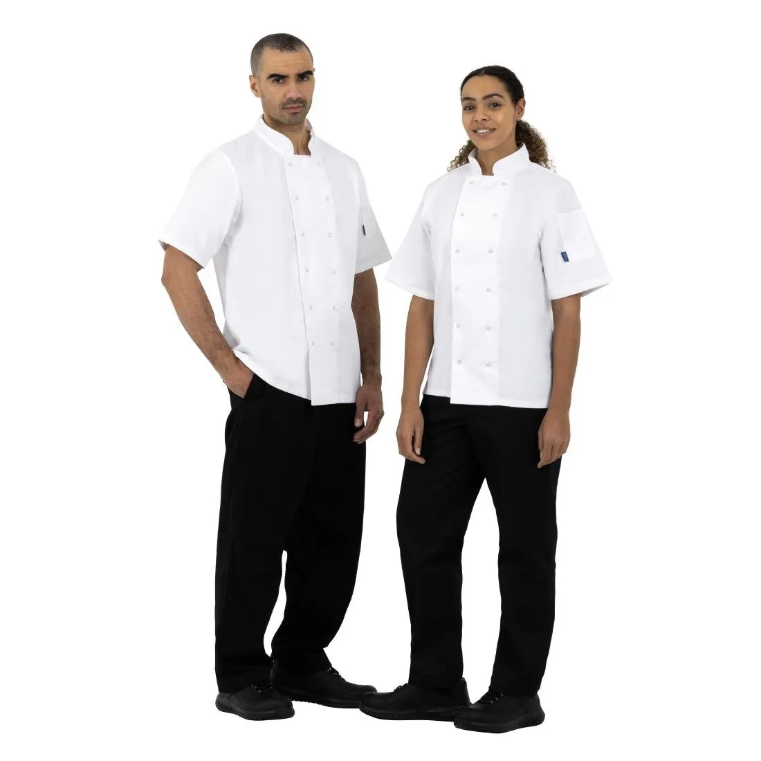 Whites Boston Unisex Chef Jacket White S (5 Pack)
