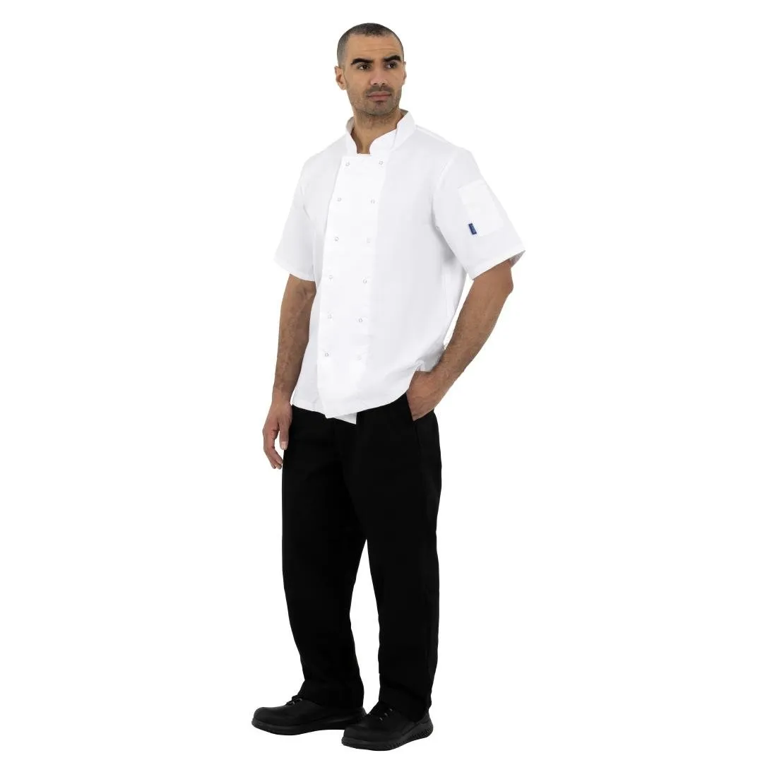 Whites Boston Unisex Chef Jacket White S (5 Pack)