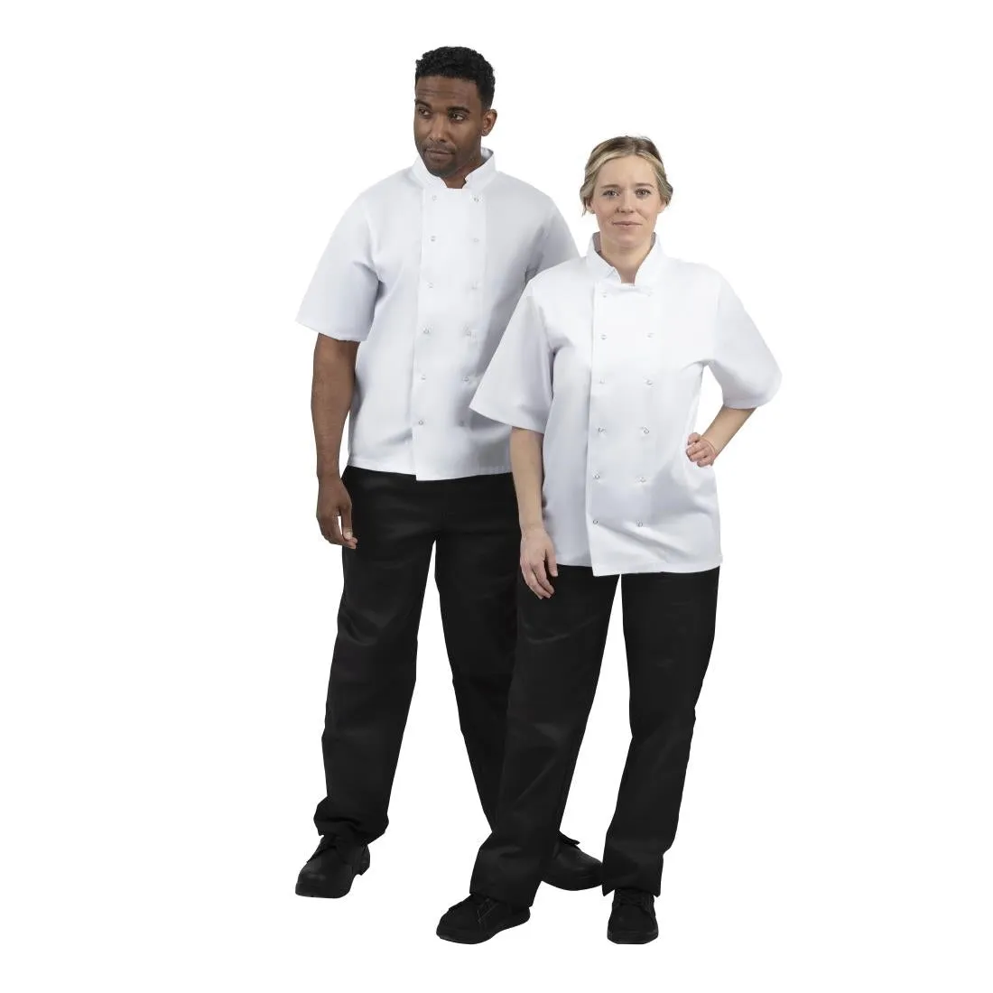 Whites Boston Unisex Chef Jacket White S (5 Pack)