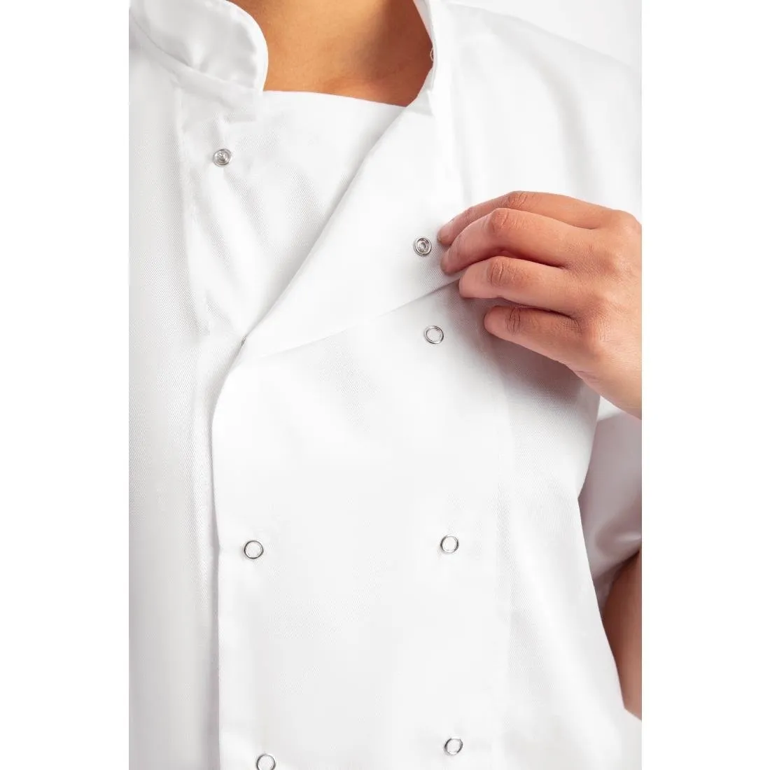 Whites Boston Unisex Chef Jacket White S (5 Pack)